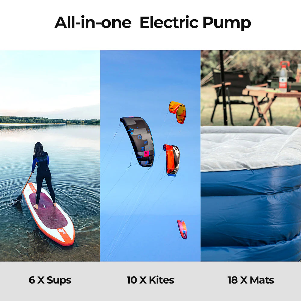 Flextail EVO SUP Pump 20PSI Cordless Rechargeable Pump
