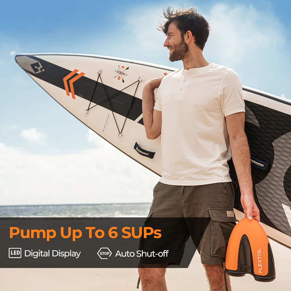 Flextail EVO SUP Pump 20PSI Cordless Rechargeable Pump