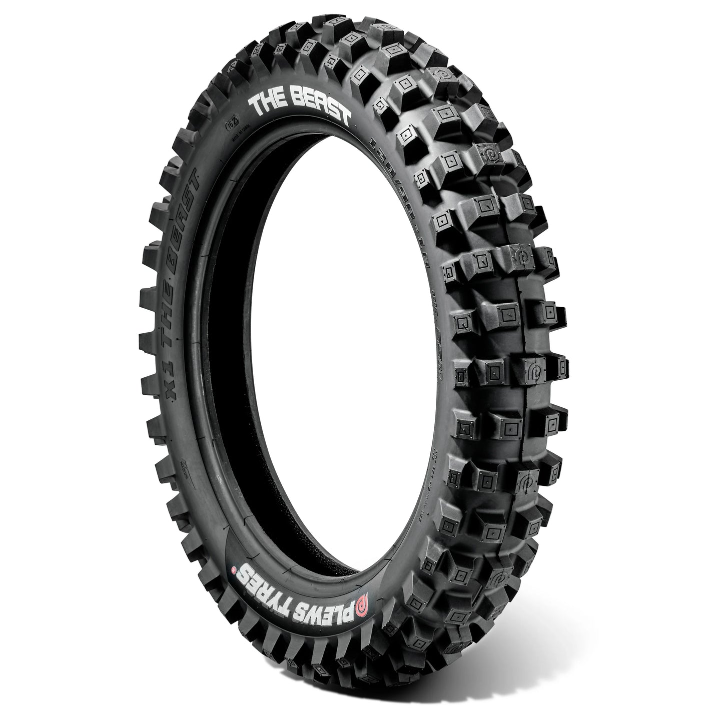 Plews The Beast Hybrid Range 120/90 - 18 inch Rear Enduro and Trail Tyre