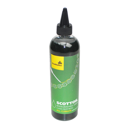 Scottoiler 500ml/16.9 fl.oz. of All Climate Biodegradable Green Scottoil