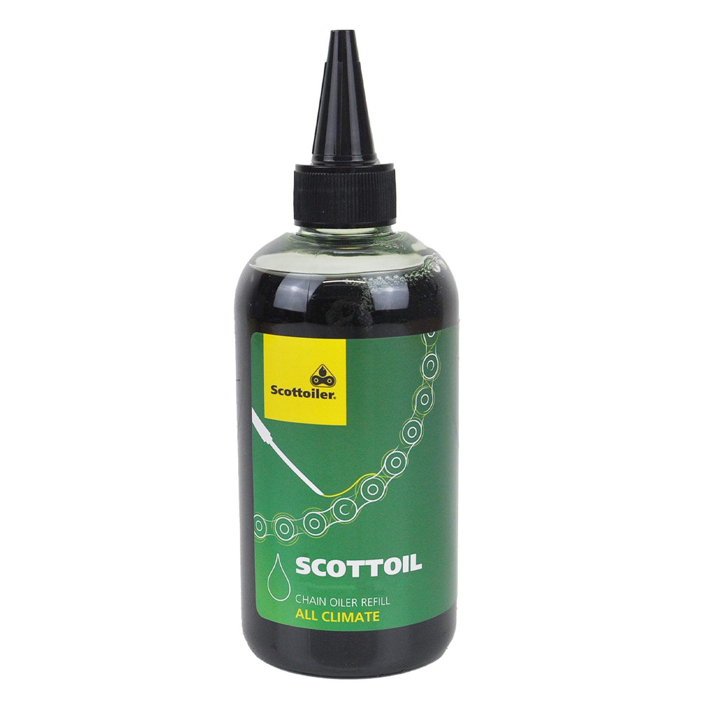 Scottoiler 500ml/16.9 fl.oz. of All Climate Biodegradable Green Scottoil